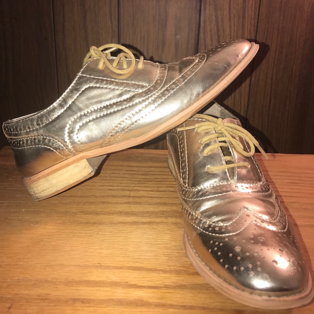 Gold Shoes